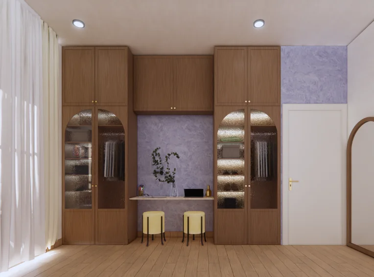 Vestidor del co-living